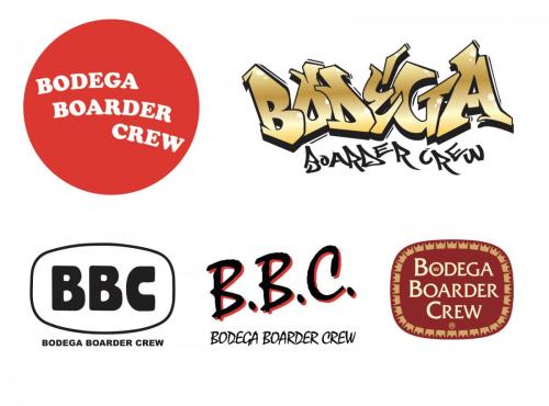 Bodega Boarder Crew Logos