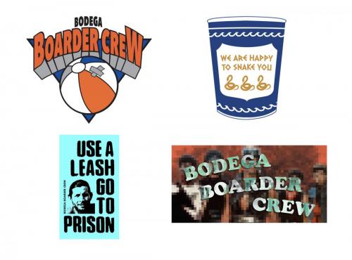 Bodega Boarder Crew Stickers